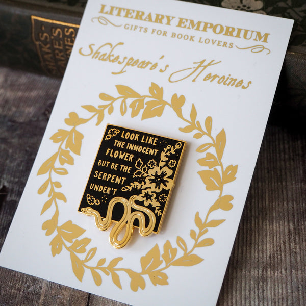 Lady Macbeth Enamel Pin - Shakespeare's Heroines Collection
