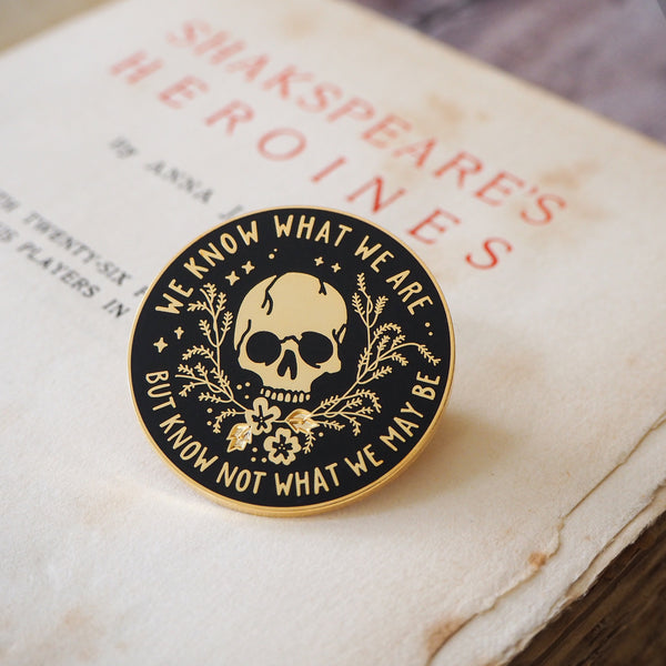 Ophelia Enamel Pin - Shakespeare's Heroines Collection