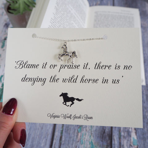 Virginia Woolf Wild Horse Necklace