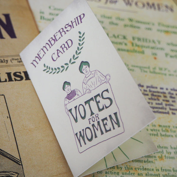 Deeds Not Words Enamel Pin - Votes for Women Collection